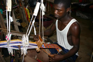 Kente Weaving, Bonwire.